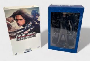 A Hot Toys Marvel 1/6 scale collectible figure, ‘Winter Soldier’, Captain America: Civil War,