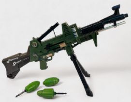 A Topper Toys Johnny Seven One Man Army (O.M.A.) child's play gun with 7 guns in one, including