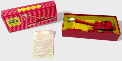 A boxed Hornby-Dublo ‘OO’ gauge 4820 (Export) Breakdown Crane, with instructions and tested tag,