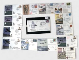 Dam Busters/ 617 Squadron/ Bomber Command/ Fighter Command Interest: signed postal commemorative