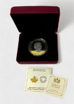 A Canada Silver Proof 'Whispering Maple Leaves 50 Dollars, 2017, 94.4g Ag 99.99%, obv QEII