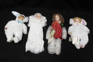 A collection of nine various Alberon porcelain dolls, including Claudia, Doll of the Year 1998,