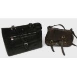 Seven assorted leather handbags including examples by Campomaggi, Vera Pelle and Ashwood etc.