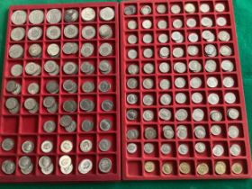 A collection of Switzerland coinage dating back to the start of the last century including a