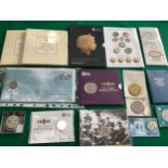 Various coin sets including four Royal Mint BU sets for the years 2019-2022 (2nd photo shows 2019