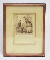 George du Maurier (British Cartoonist for Punch magazine, 1834 - 1896), ‘A medical opinion’, 1885,