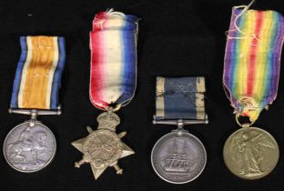 A WW1 medal group of four to 343014 F. Reeves, Chief Ships Cook R.N. comprising 1914-15 Star,