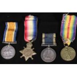 A WW1 medal group of four to 343014 F. Reeves, Chief Ships Cook R.N. comprising 1914-15 Star,