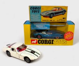 Two boxed Corgi Toys die-cast scale model cars, comprising Corgi ‘347’ Chevrolet Astro 1 (