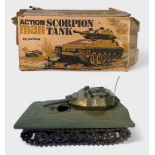 A boxed Palitoy vintage Action Man Scorpion Tank, no. 34710, box damaged