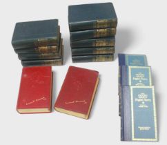 Winston Churchill, The World Crisis 1911 - 1918, two hardback volumes, together with nine hardback