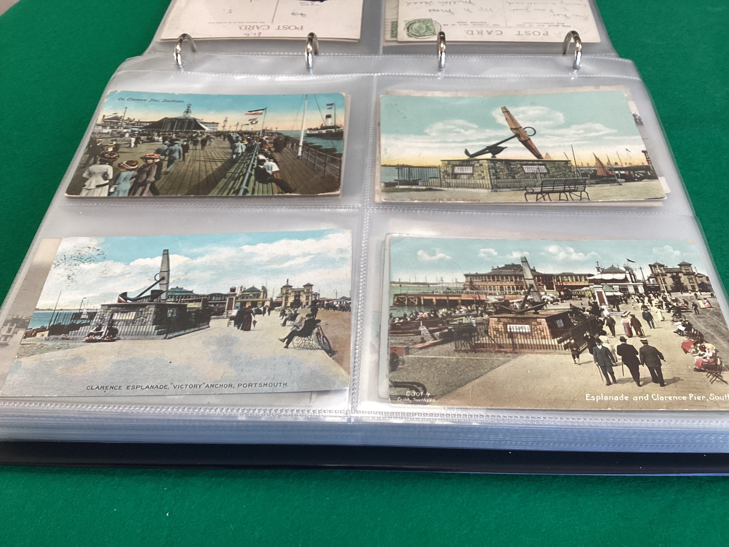 3 albums containing more than 440 standard-size postcards Portsmouth and Southsea. The main album of - Image 3 of 6