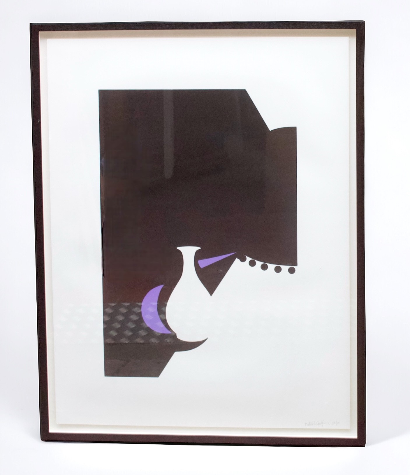 Patrick Caulfield CBE, RA (1936-2005) ‘Lung Ch’uan Ware and Black Lamp’ from White Ware Prints, C.