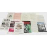 A collection of assorted film ephemera and promotional material, comprising Call Sheets from the