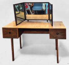 A Danish rosewood dressing table designed by Kai Kristiansen for Aksel Kjersgaard Odder. Model 40.