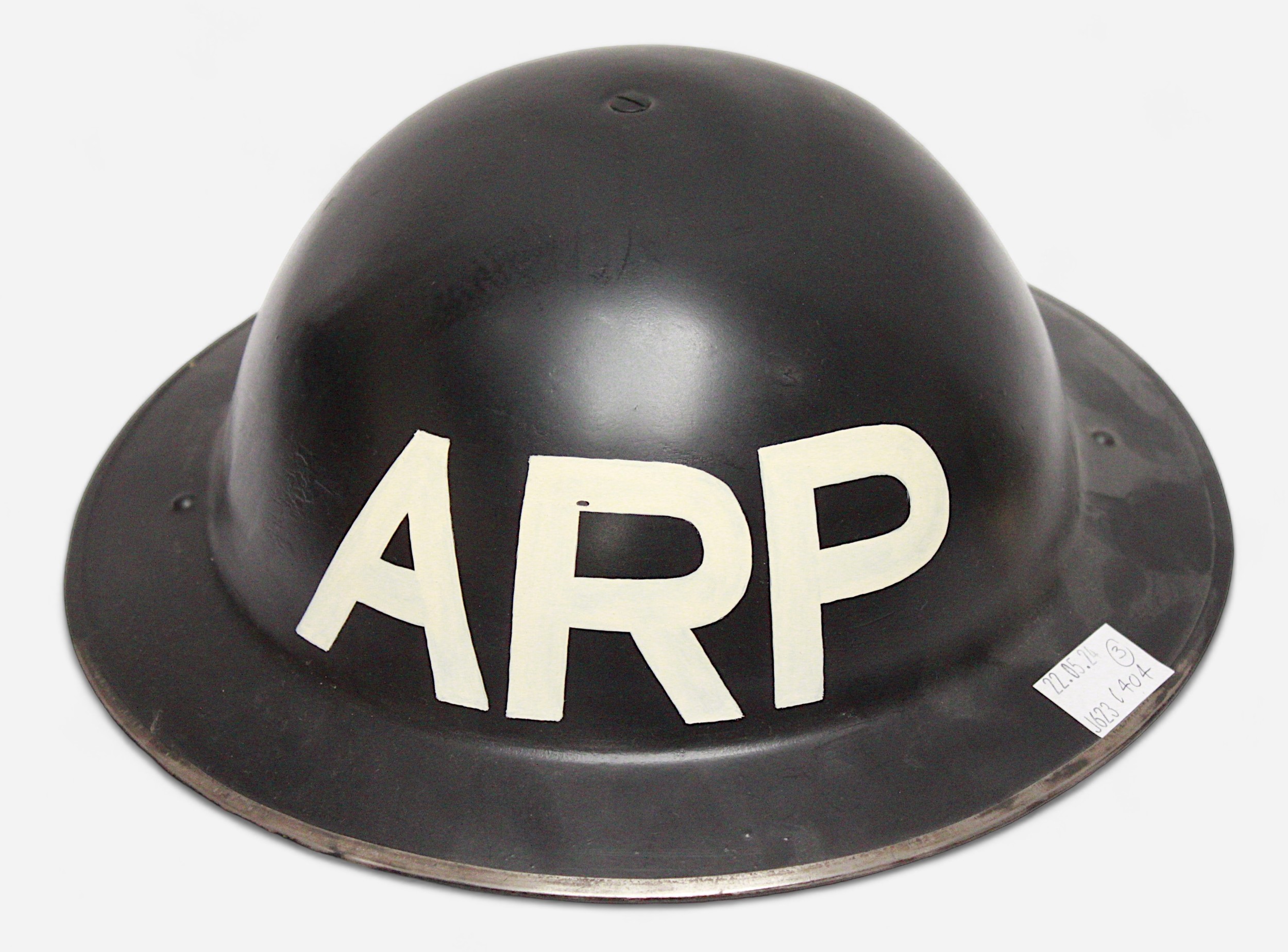 A WW2 Air Raid Precaution handbell, wooden gas alarm stamped 'A.R.P. W. CLEMENTS & Sons, 1939,' - Image 5 of 10