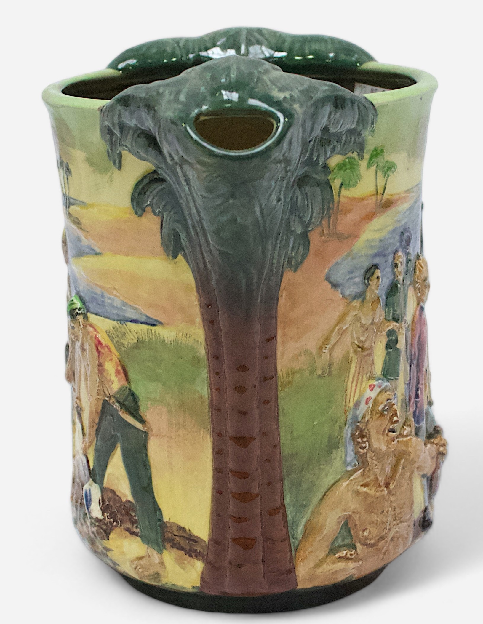 A Royal Doulton jug, ‘The Chart of Treasure Island, Long John Silver’, limited 502/600, 18cm high. - Image 3 of 3