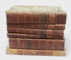 Journals of The House of Commons, 12 Volume, large folio size, quarter-calf and marbelled boards,