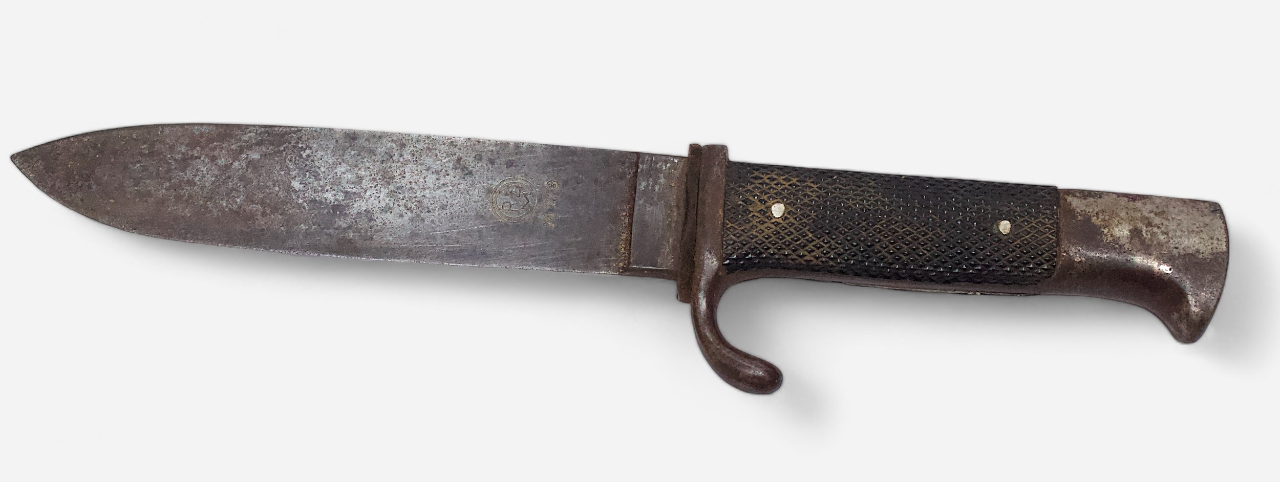 A German Third Reich Hitler Youth dagger / Hitlerjugend Fahrtenmesser, Transitional Model 1933, by - Image 2 of 2