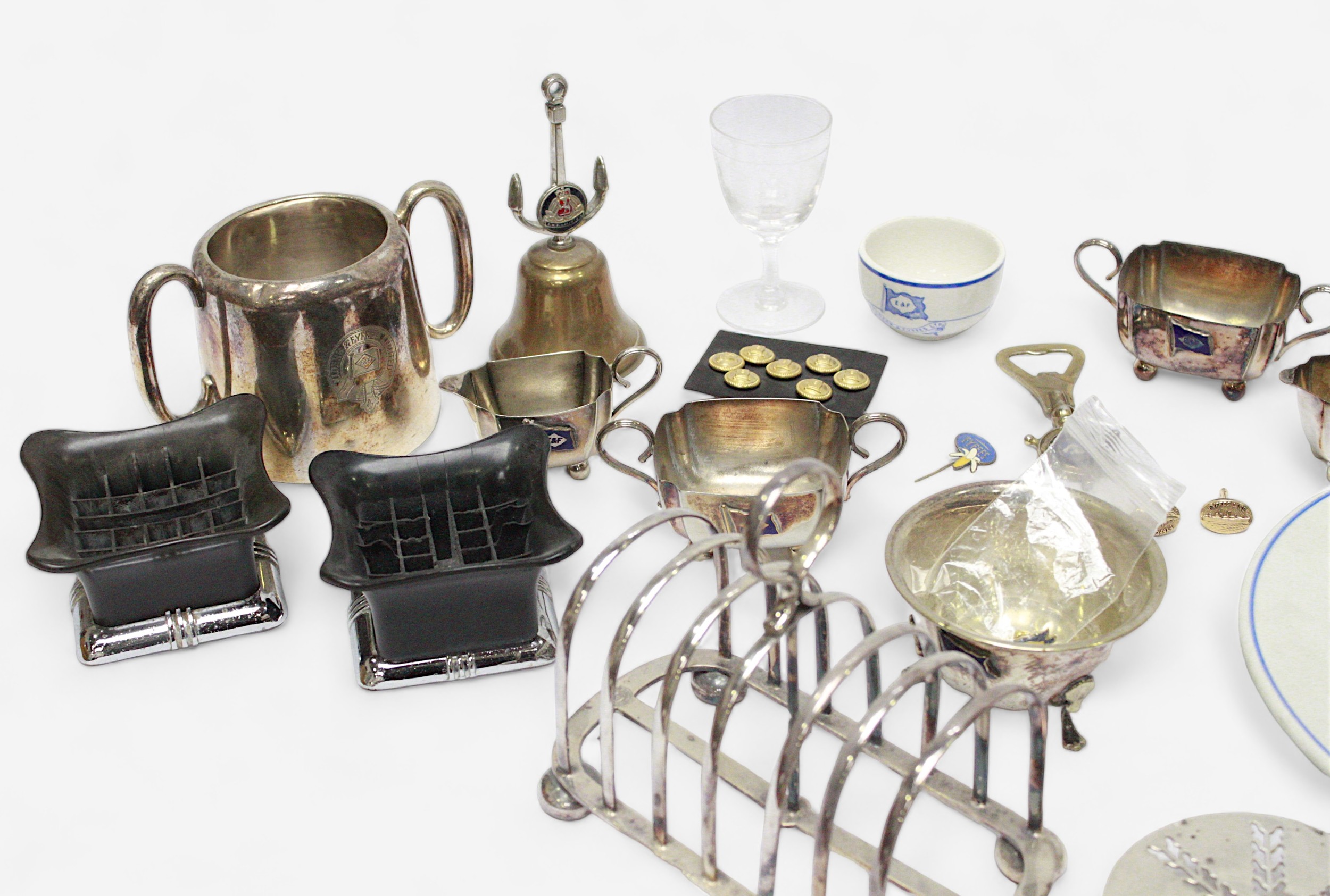 Elders & Fyffes Line, a collection of assorted silver and silver-plated wares and cutlery, including - Image 4 of 5