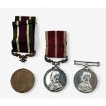 An Edward VII Tibet Medal, bronze, without Clasp to 905 Mate Vialu Supply & Transport Corps, (