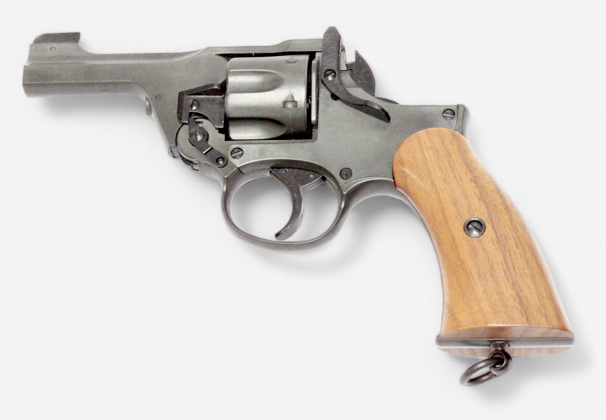 A Marushin Enfield No.2 MK1 Police heavy weight replica model revolver, with makers stamp and