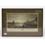 J. Mason after William Bellers, an 18th Century engraving: ‘A view of Langstone Harbour, near