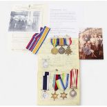 A Royal Navy (Jutland) WWI & WWII medal group to J33814 Charles Raymond Rae A. B. R.N. (1899-