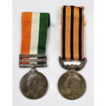 The British South Africa Company Medal, Rhodesia 1896 rev. named to 'SGt. H.H. HAINES MED. ST.