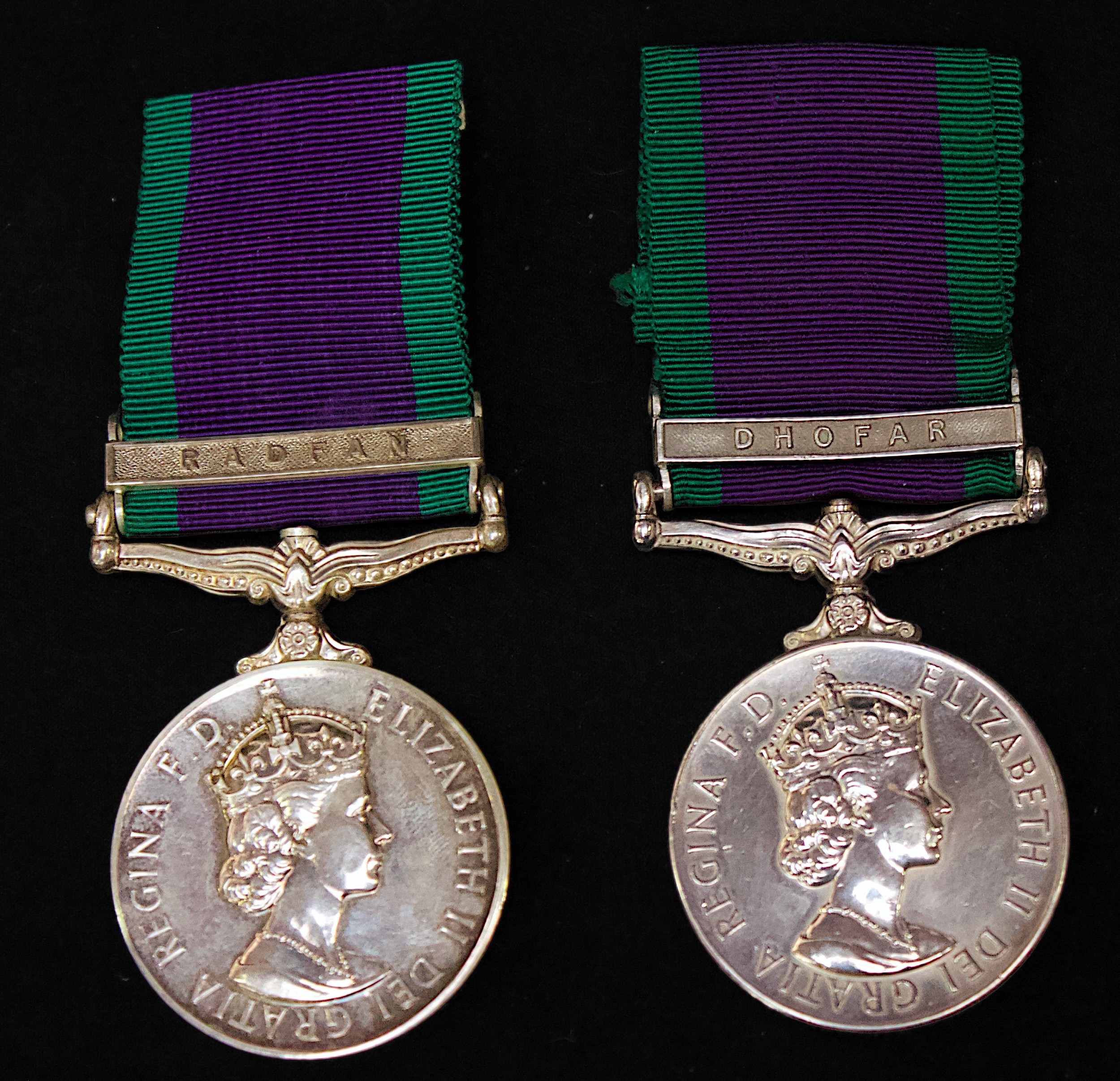 A Royal Marines General Service Medal, 1962-2004 with Radfan Clasp to 15670 R. Haynes RM. together
