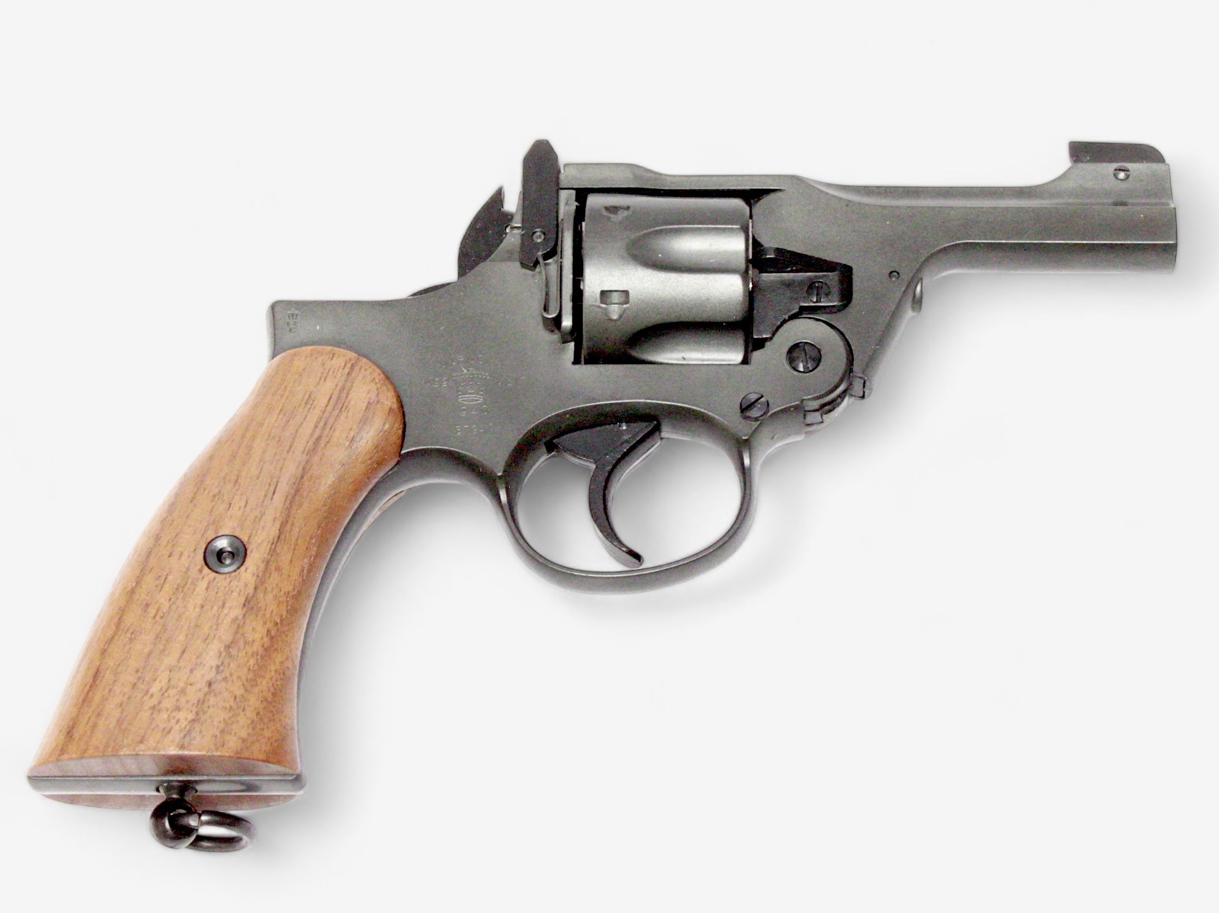 A Marushin Enfield No.2 MK1 Police heavy weight replica model revolver, with makers stamp and - Image 2 of 4