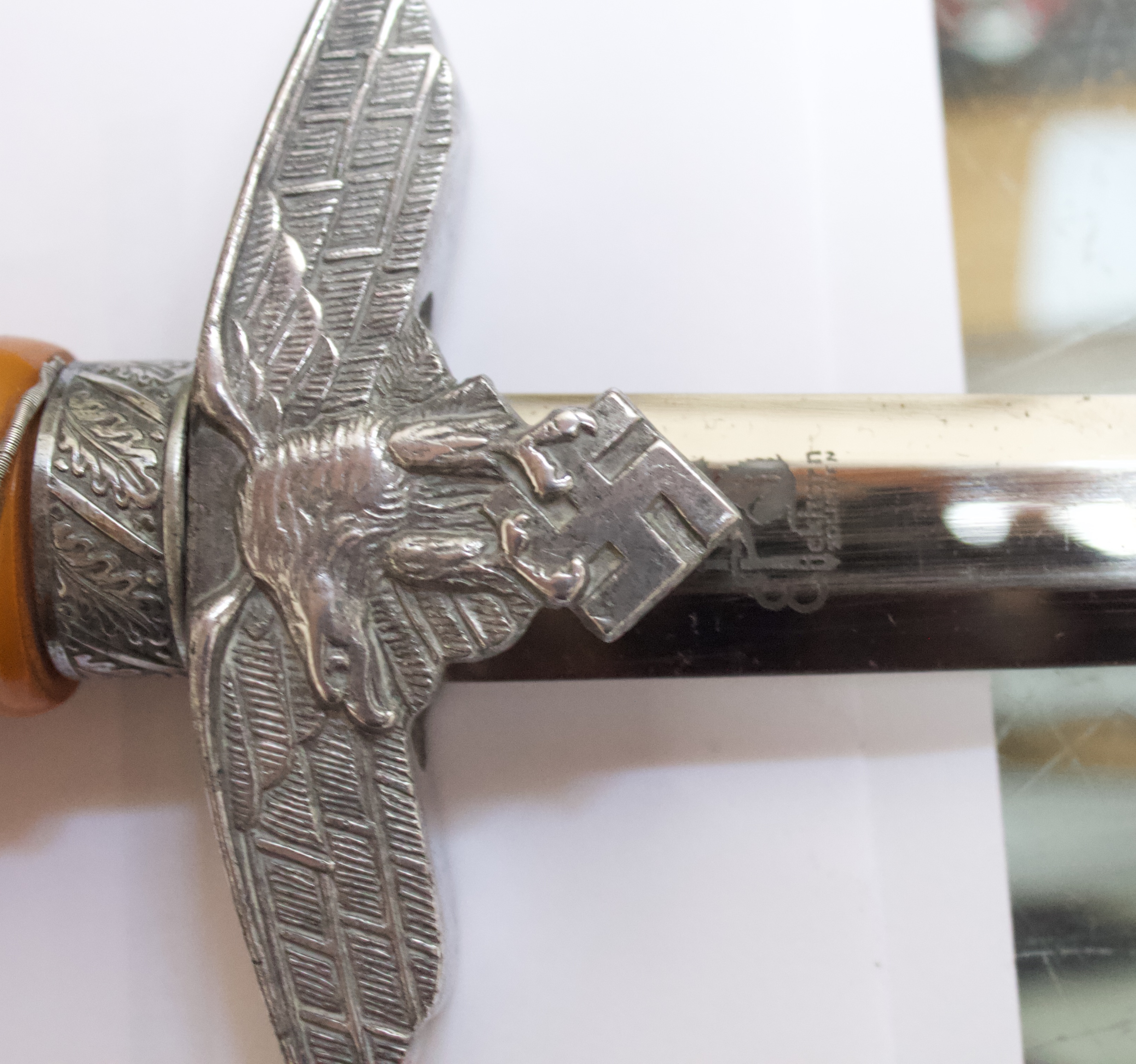 Four reproduction German Third Reich Dress Daggers, comprising SS dagger, Kriegsmarine, Army - Image 5 of 12