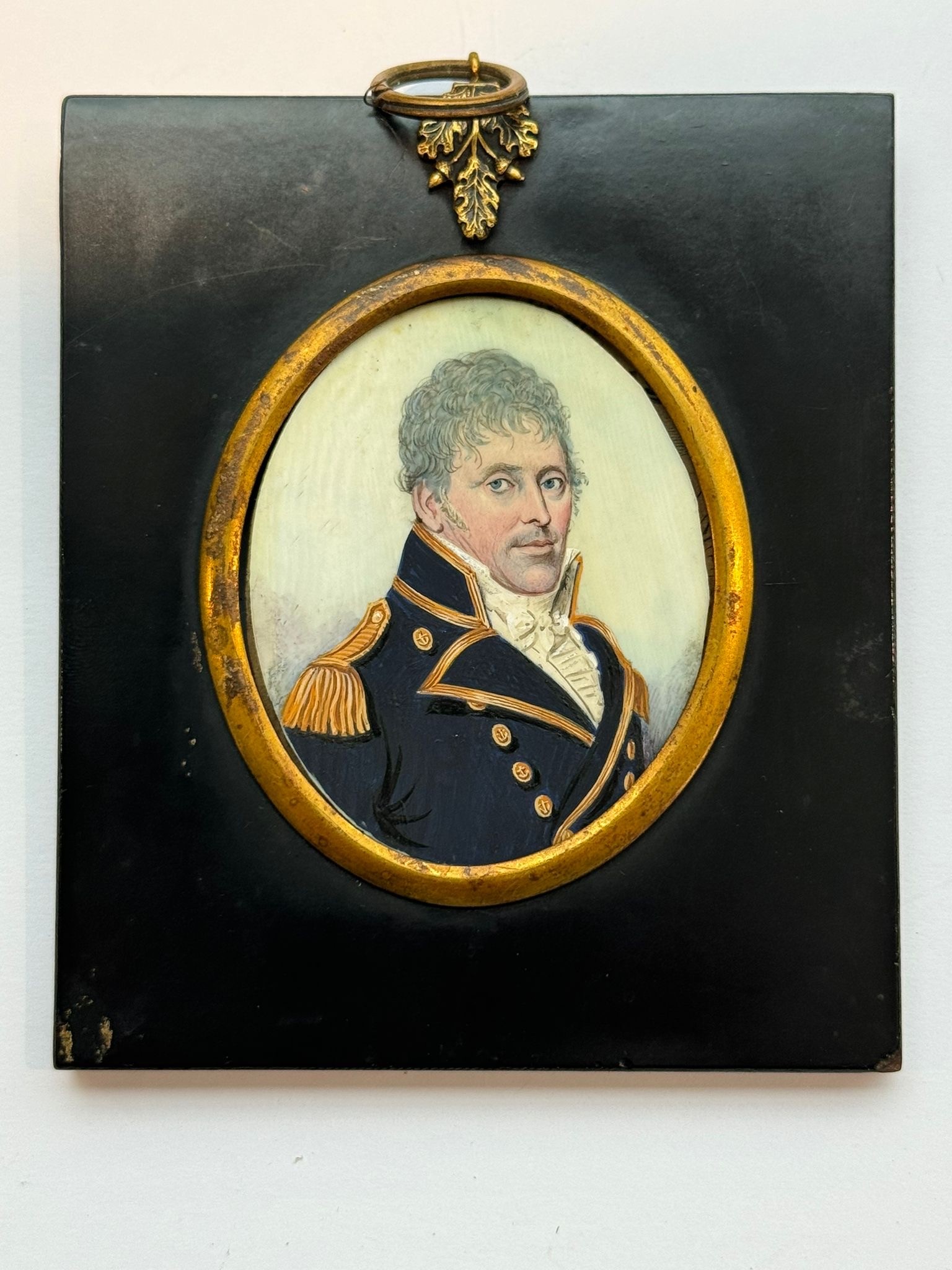 Attributed to Frederick Buck (1771 – c1839/40), An early 19th century oval portrait miniature of a