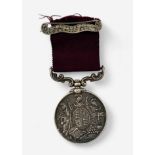 A Queen Victoria Army Long Service and Good Conduct Medal (2nd Type) 1855-1874, to 1223 Cr. SERGT.