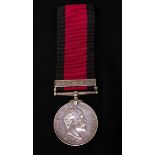 A Natal Rebellion Medal with 1906 Clasp to Pte H. F. ALDER. NATAL RANGERS, with ribbon.