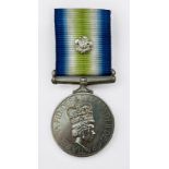An ERII South Atlantic Medal 1982 (Falklands), with Rosette, named to 24523171 GNR P. Boyd RA (Royal