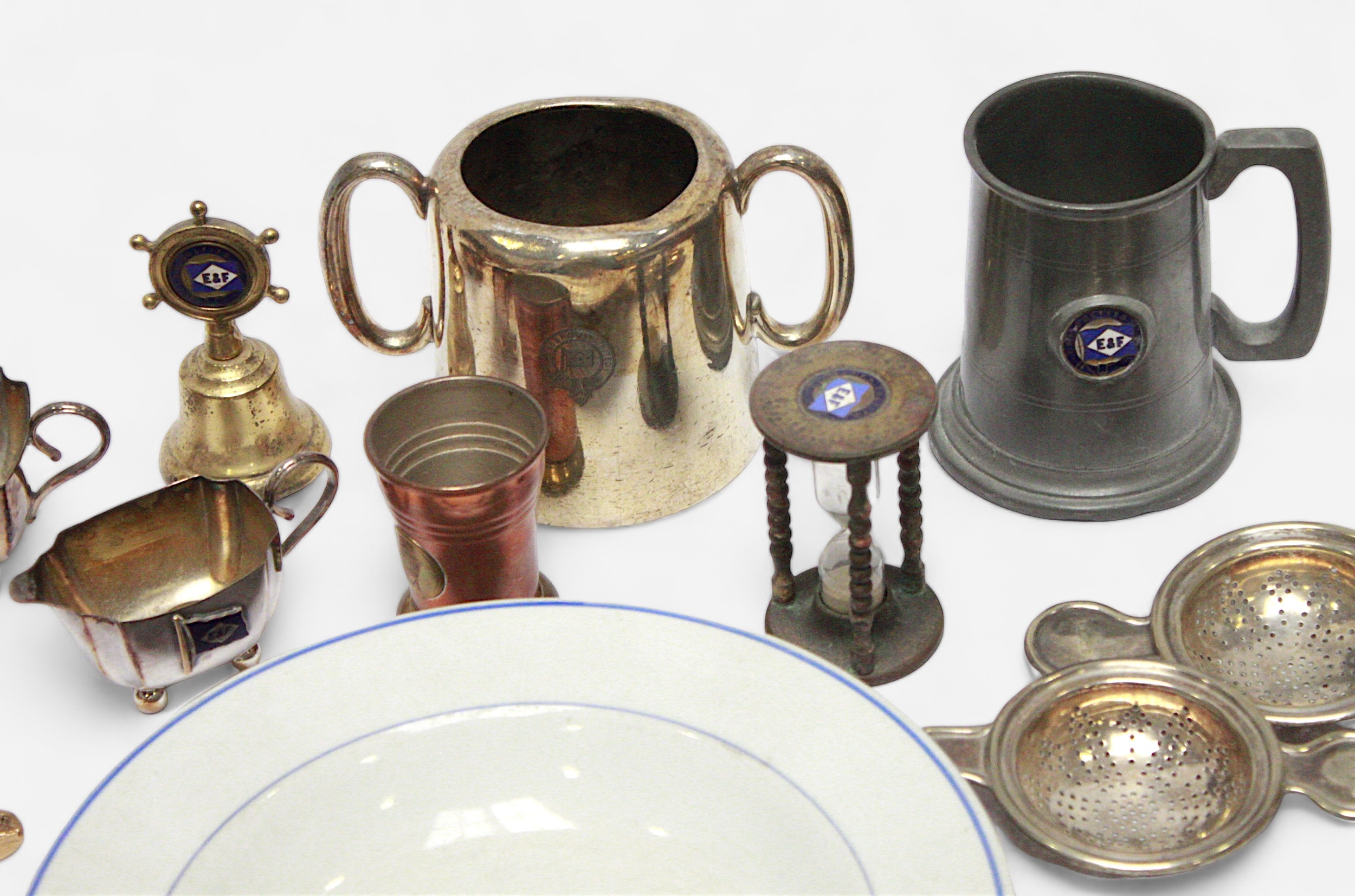 Elders & Fyffes Line, a collection of assorted silver and silver-plated wares and cutlery, including - Image 3 of 5