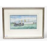 Colin M. Baxter (b.1963), ‘HMS Balmoral Castle, as a Royal Yacht, October 1910,’ signed,