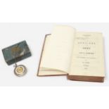 Battle of Trafalgar Interest: A late 18th/early 19th Century silver cased open-face pocket watch,