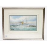 Colin M. Baxter (b.1963), ‘HMS Medina as a Royal Yacht, 11th November 1911,’ signed, watercolour,