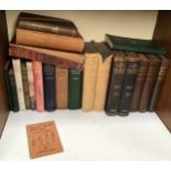 A collection of assorted historical military books, many relating to the regiments that fought in