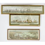 The British Fleet At Spithead In July 1853, after E. Duncan, 35x108cm, The Fleet And The Great Naval