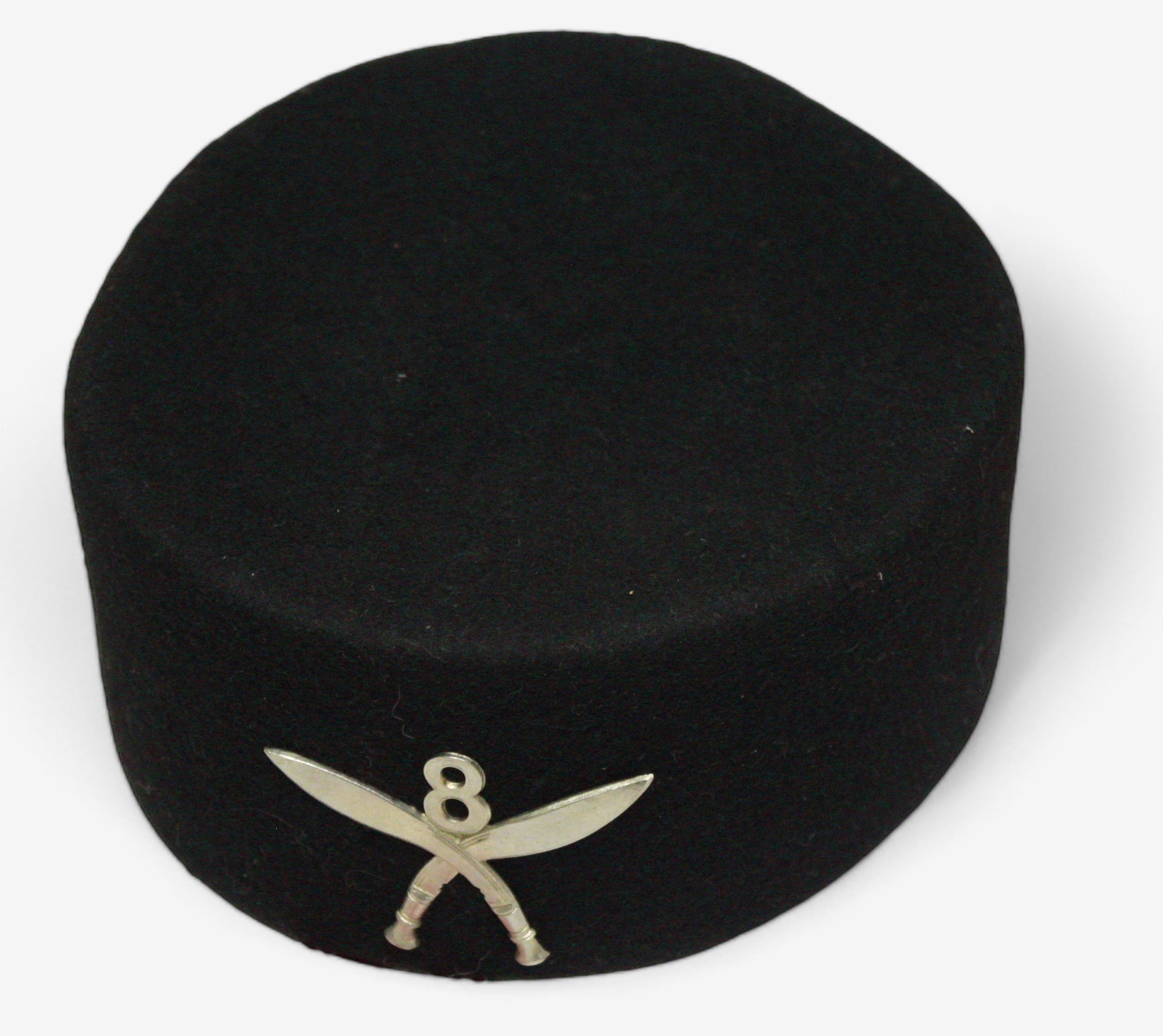 Four various reproduction military caps and helmets, comprising Merchant Navy Officer’s Cap, West - Image 4 of 4