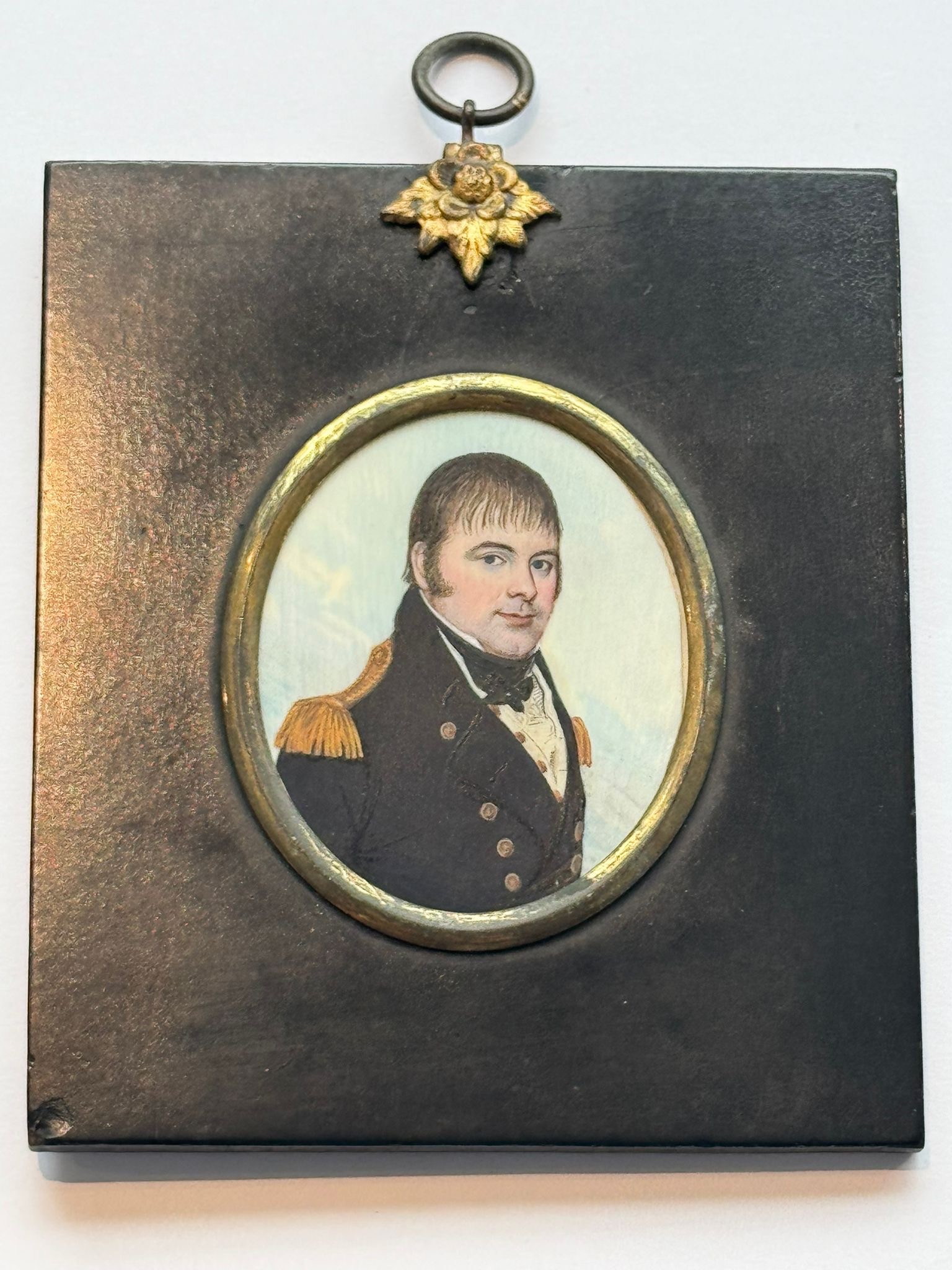 Attributed to Frederick Buck (1771 – c1839/40), An early 19th century oval portrait miniature of a