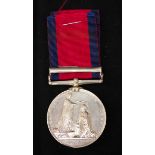 Military General Service 1793-1814, 1 clasp, Corunna, to 'W. EDWARDS, SERJT. 1ST FOOT GDS.