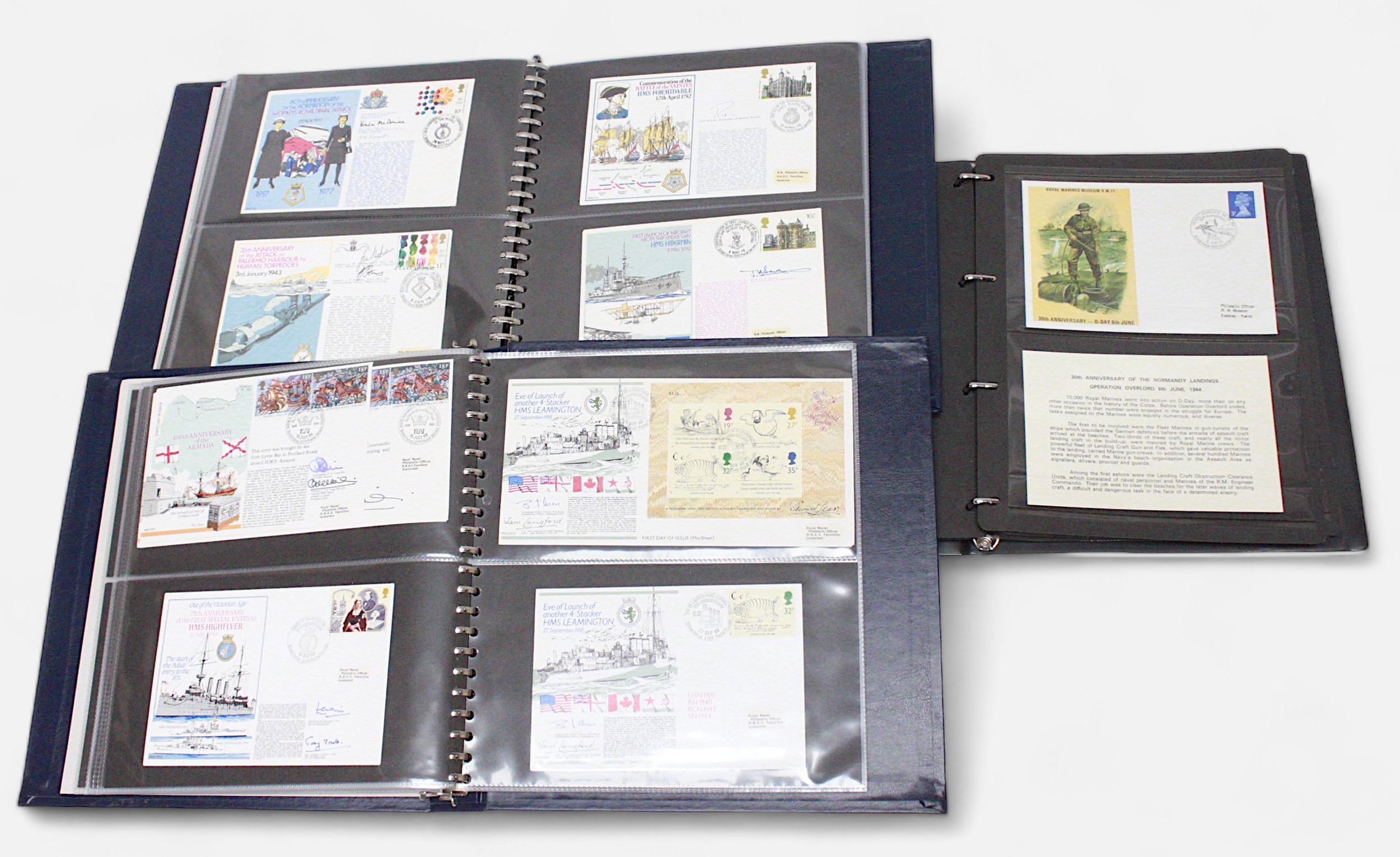 A collection of approximately 300 first day and commemorative covers of maritime and militaria