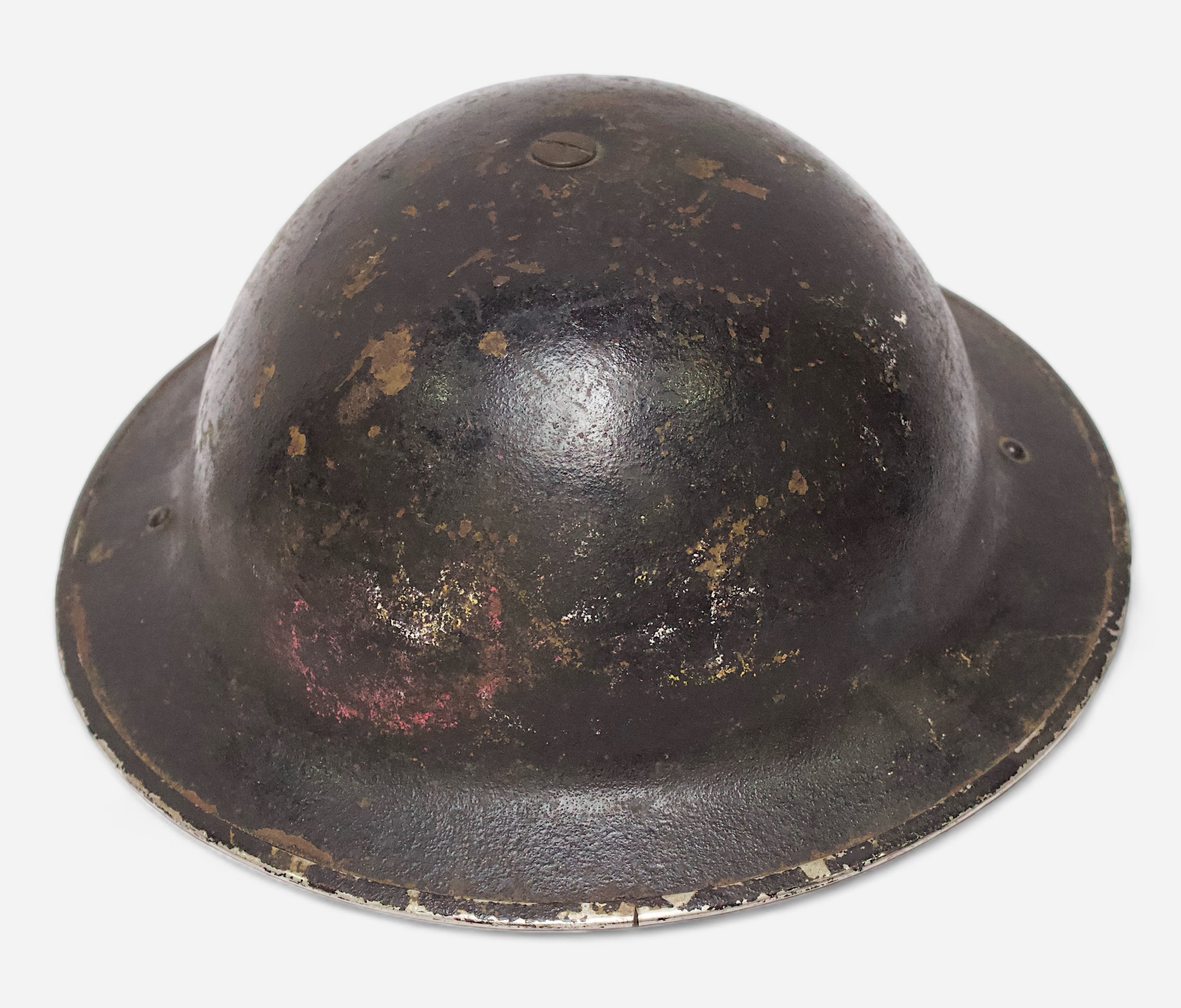 A collection of British WWII Air Raid Precautions (ARP) collectables, comprising a black painted - Bild 3 aus 3