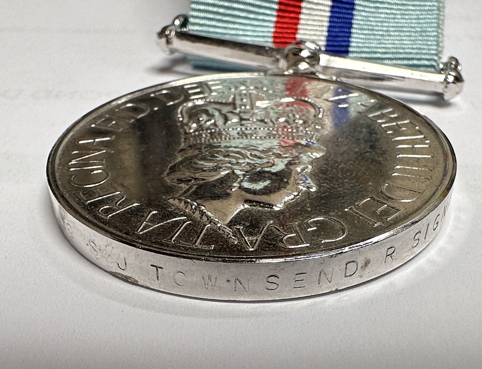 The Rhodesia Medal 1980 to '24442182 Sig S.J. Townsend. R. Signals,' together with The Zimbabwe - Image 7 of 8