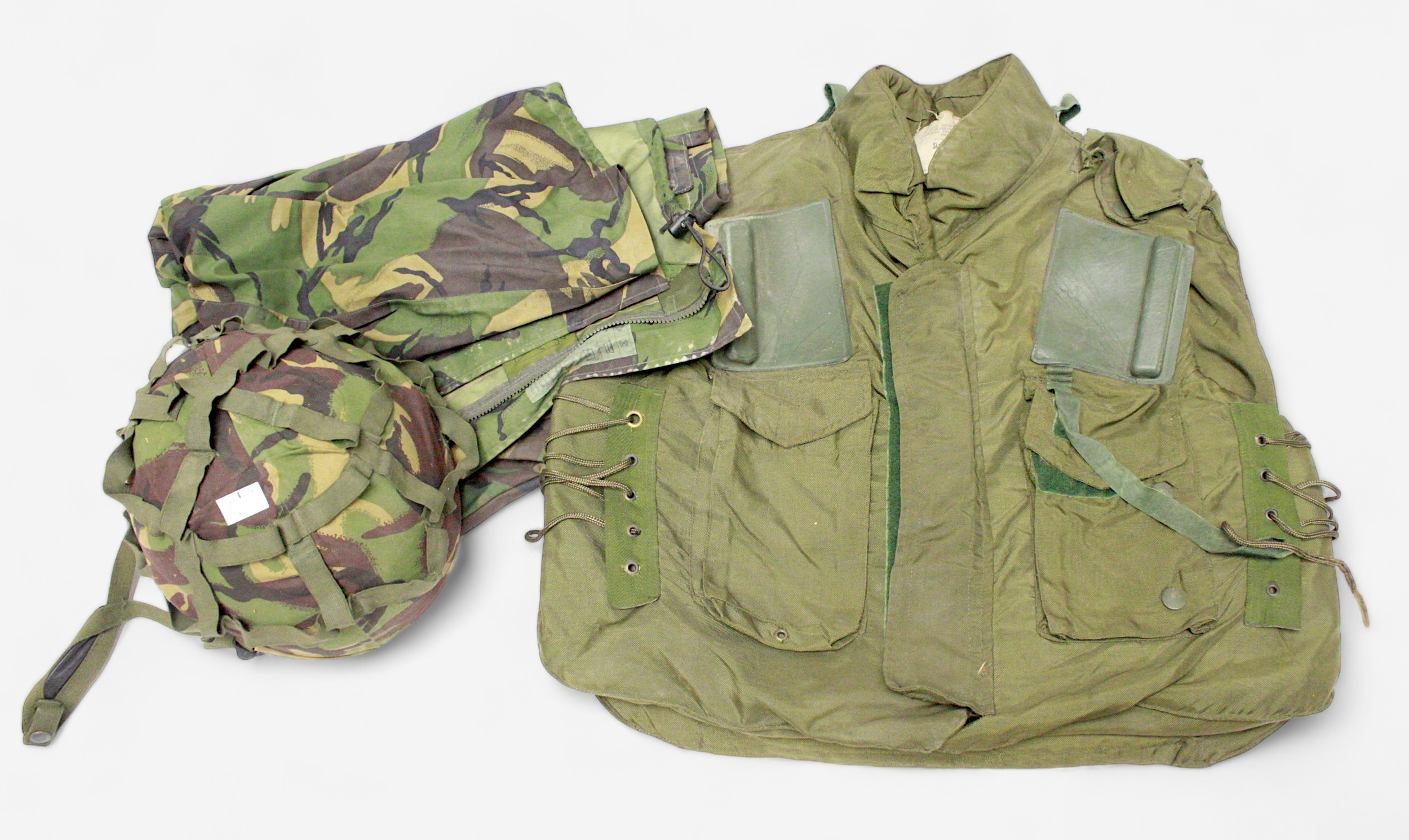 1970s/80s Northern Ireland, British Armed Forces body armour and uniform, comprising a 1979