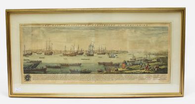 After Samuel and Nathaniel Buck, 'THE WEST PROSPECT OF PORTSMOUTH IN HAMP-SHIRE, looking from